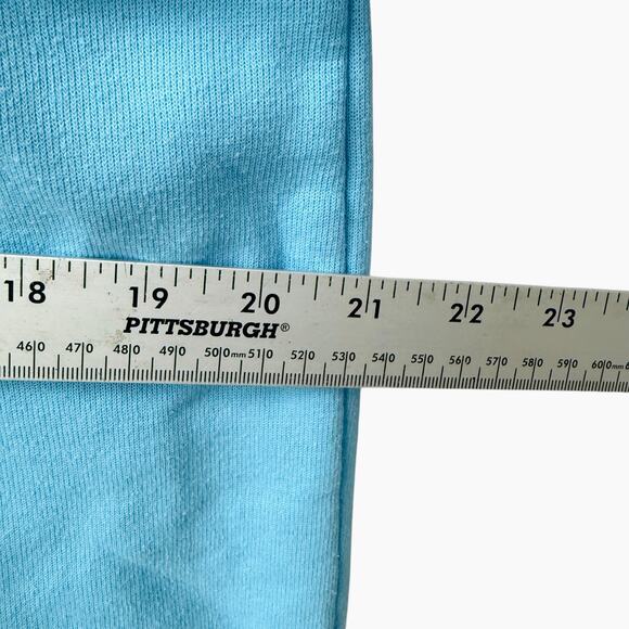 AVIATOR NATION Bolt Fade Sweatshirt Sky Blue Size Small - Picture 9 of 9